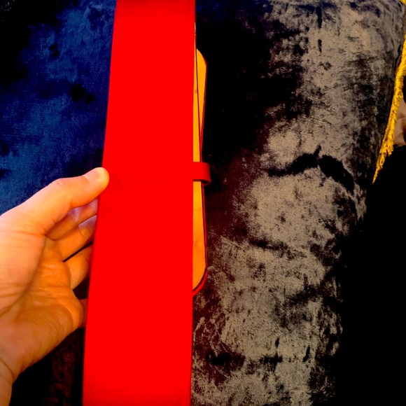 Alexander Mcqueen silk leather belt